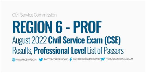 civil service region 6